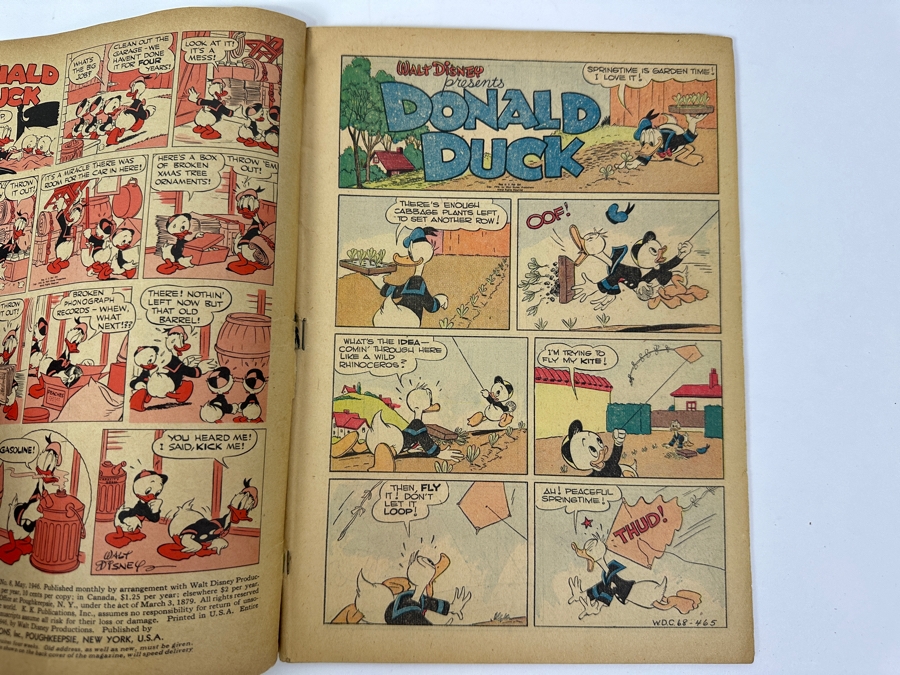 Vintage 1946 Walt Disney's Comics And Stories No. 68 Comic Book [Photo 7]