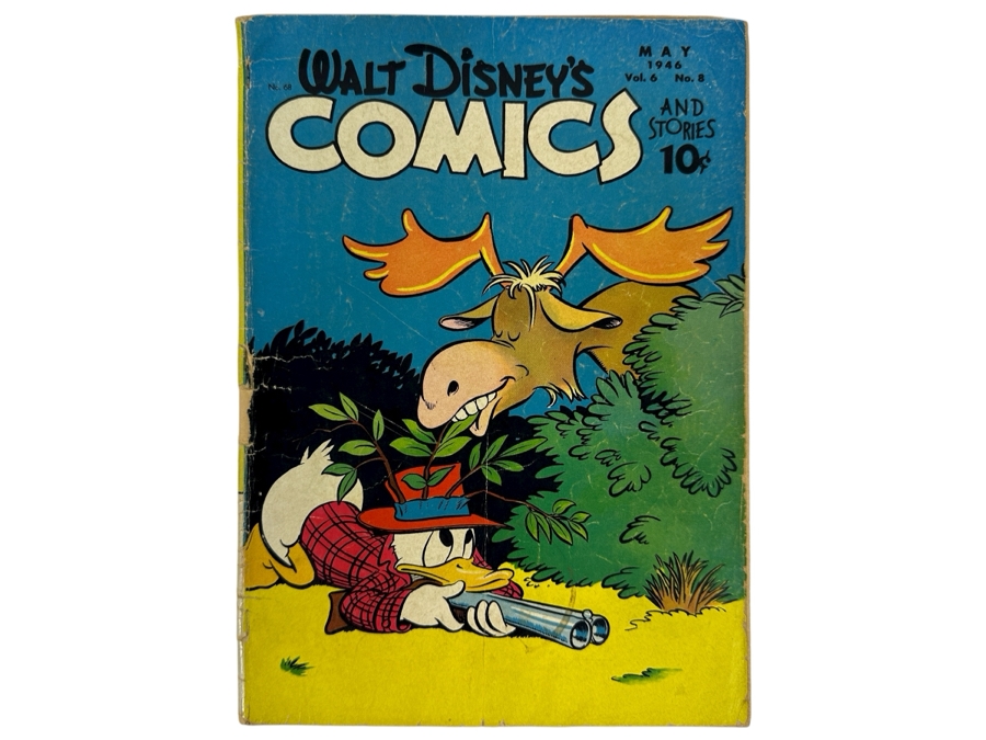 Vintage 1946 Walt Disney's Comics And Stories No. 68 Comic Book