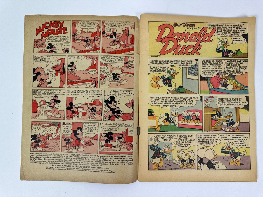 Vintage 1947 Walt Disney's Comics And Stories No. 84 Comic Book [Photo 5]
