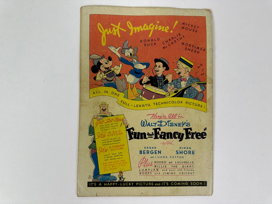 Vintage 1947 Walt Disney's Comics And Stories No. 84 Comic Book [Photo 4]