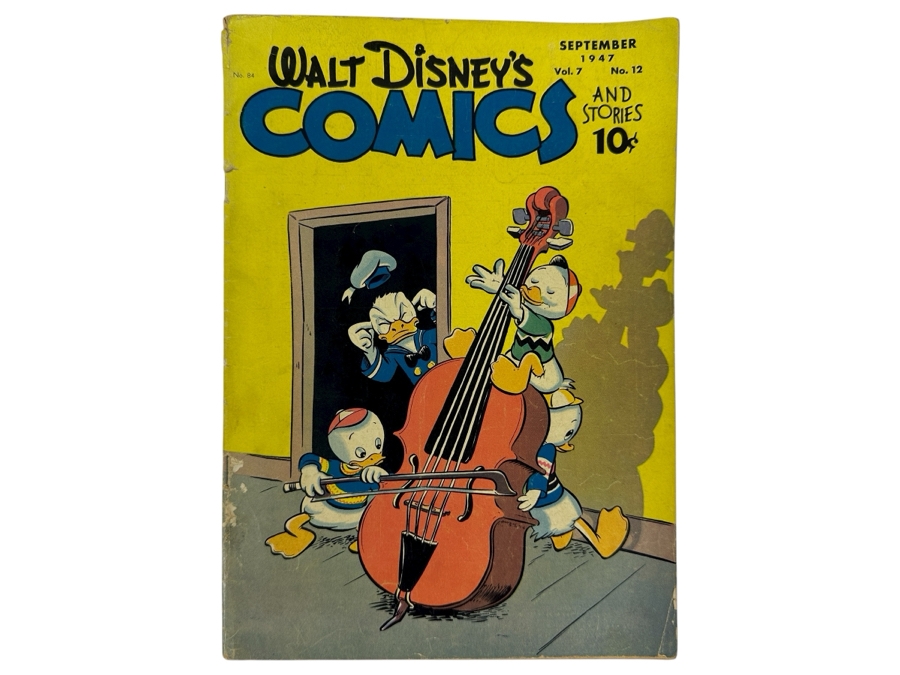 Vintage 1947 Walt Disney's Comics And Stories No. 84 Comic Book