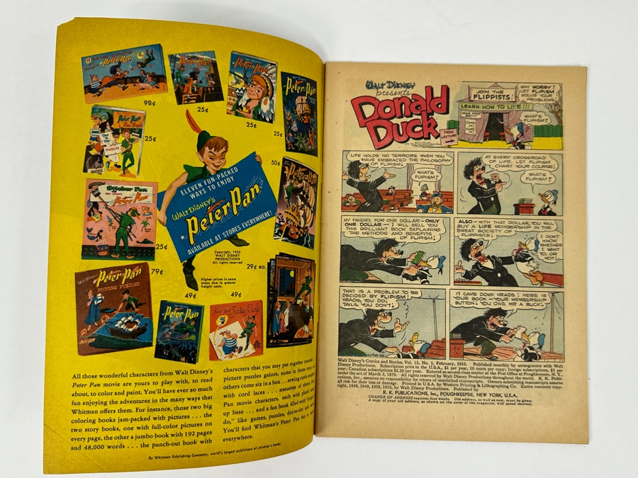 Vintage 1953 Walt Disney's Comics And Stories No. 149 Comic Book [Photo 5]