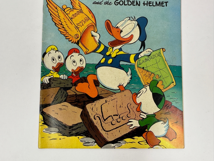 Vintage 1952 Dell Comics Four Color Walt Disney's Donald Duck And The Golden Helmet No. 408 Comic Book [Photo 3]