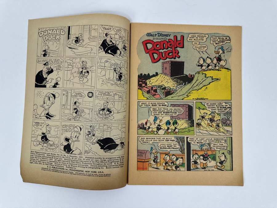 Vintage 1951 Dell Comics Four Color Walt Disney's Donald Duck No. 135 Comic Book [Photo 5]