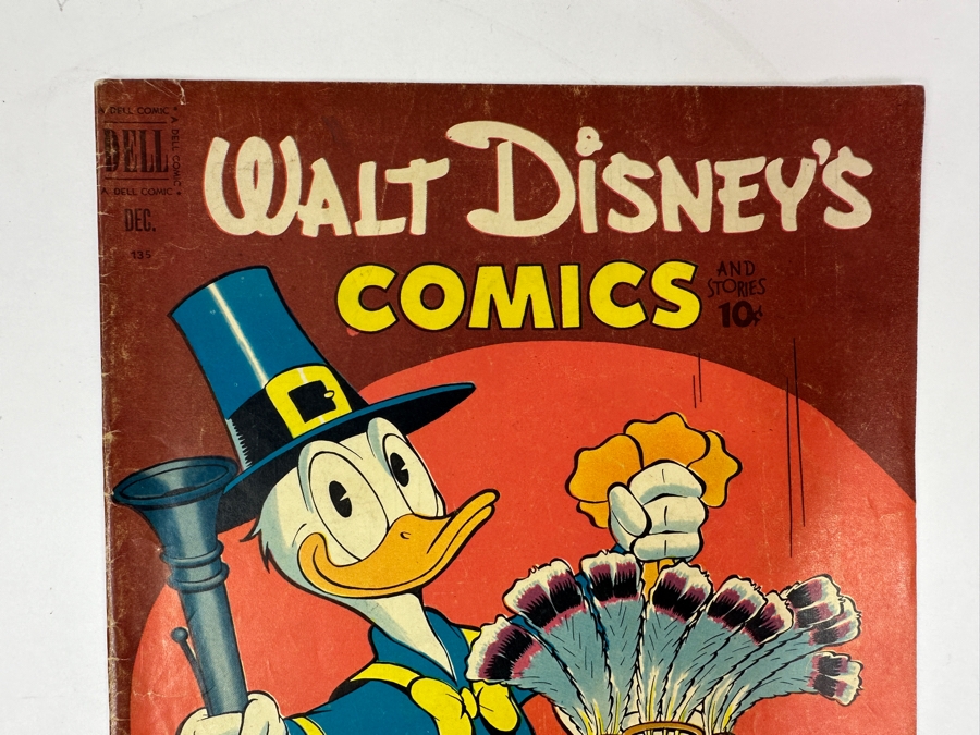 Vintage 1951 Dell Comics Four Color Walt Disney's Donald Duck No. 135 Comic Book [Photo 2]