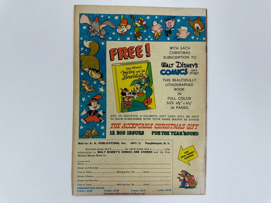 Vintage 1951 Dell Comics Four Color Walt Disney's Donald Duck No. 135 Comic Book [Photo 4]