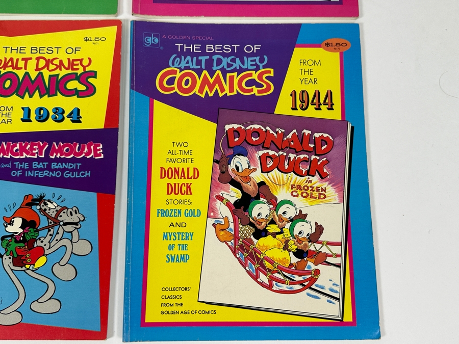 (4) Golden Special Comic Books The Best Of Walt Disney Comics From 1934, 1944, 1947 & 1952 [Photo 5]