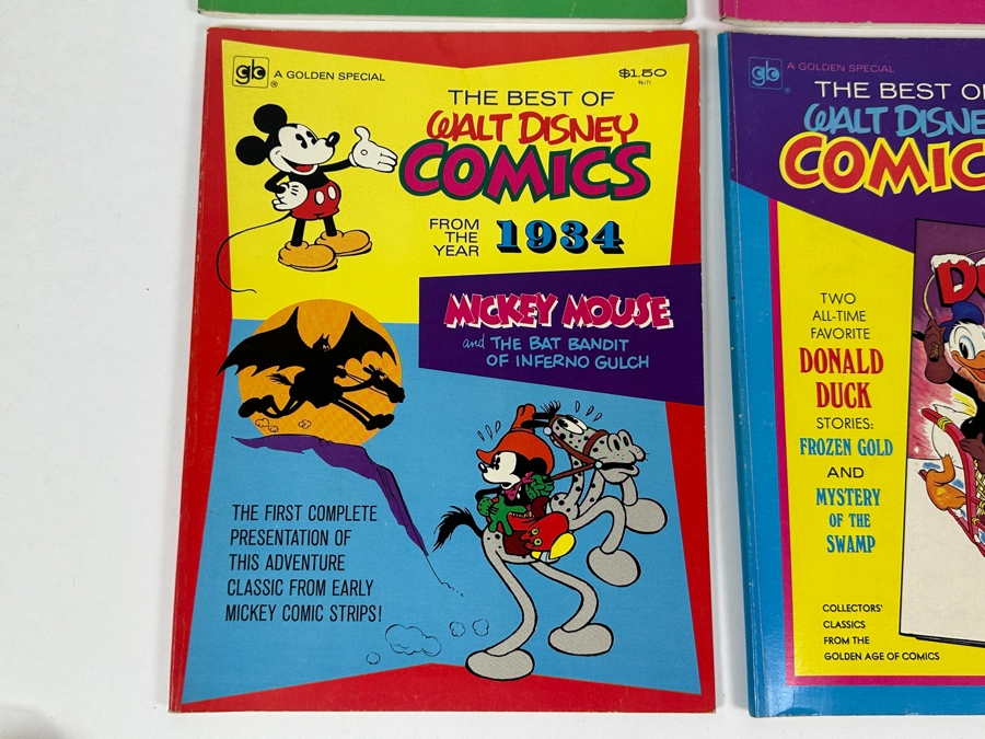 (4) Golden Special Comic Books The Best Of Walt Disney Comics From 1934, 1944, 1947 & 1952 [Photo 4]