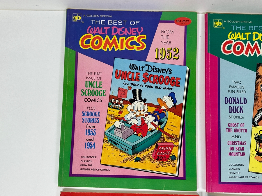 (4) Golden Special Comic Books The Best Of Walt Disney Comics From 1934, 1944, 1947 & 1952 [Photo 2]
