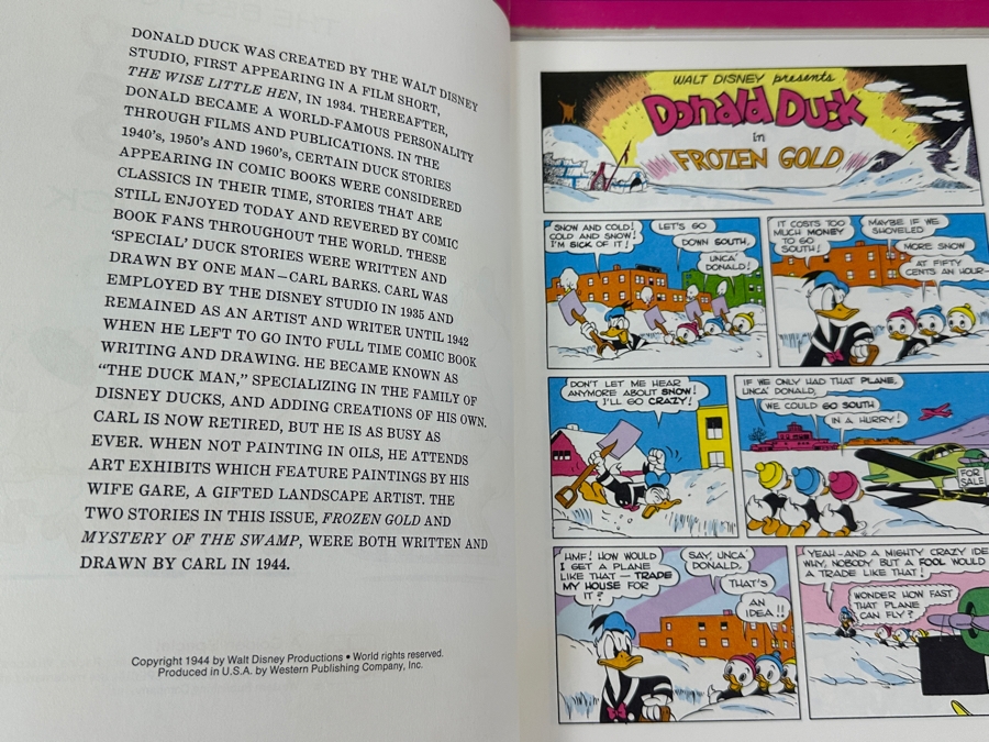 (4) Golden Special Comic Books The Best Of Walt Disney Comics From 1934, 1944, 1947 & 1952 [Photo 15]