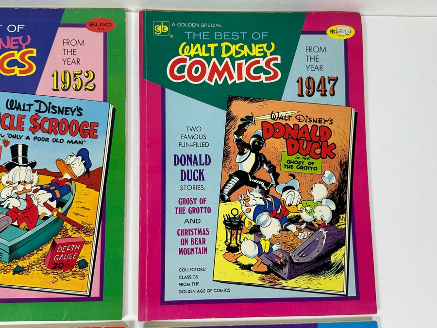 (4) Golden Special Comic Books The Best Of Walt Disney Comics From 1934, 1944, 1947 & 1952 [Photo 3]