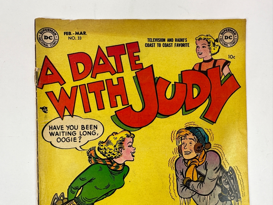 Vintage 1953 DC Comics A Date With Judy No. 33 [Photo 3]