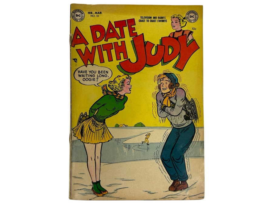 Vintage 1953 DC Comics A Date With Judy No. 33