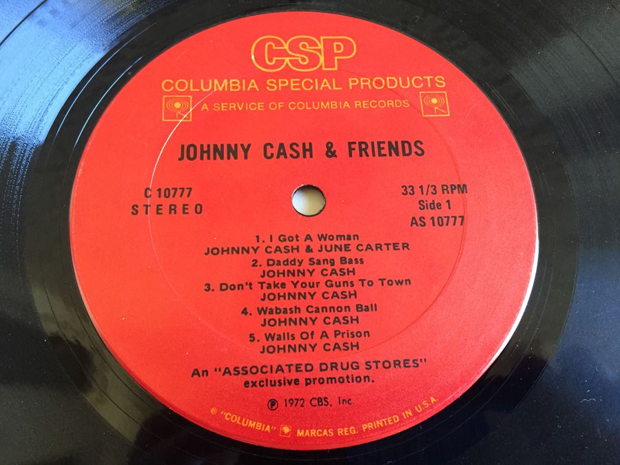 Johnny Cash ‎- Johnny Cash And Friends - Columbia Special Products ‎- C 10777 [Photo 5]