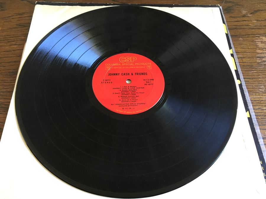 Johnny Cash ‎- Johnny Cash And Friends - Columbia Special Products ‎- C 10777 [Photo 4]