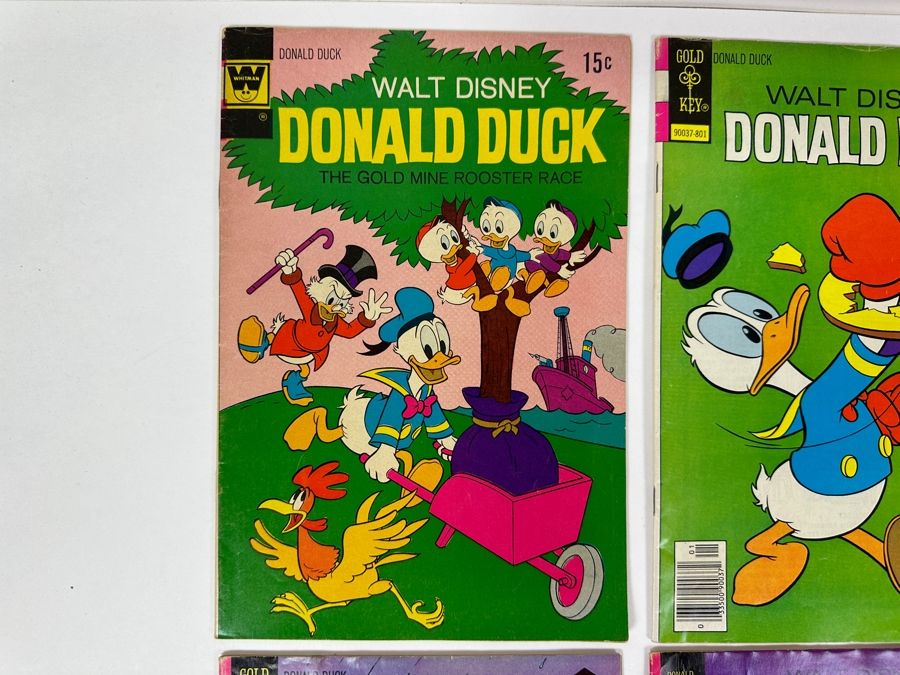 (6) Whitman / Gold Key Walt Disney Donald Duck Comic Books [Photo 2]