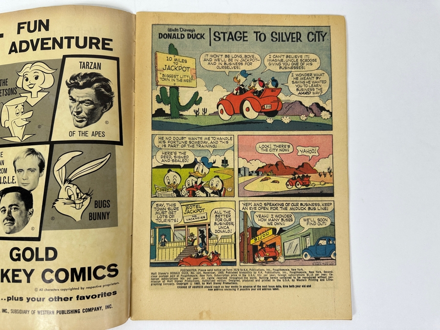 Vintage 1965 Gold Key Walt Disney's Donald Duck No. 104 Comic Book [Photo 8]