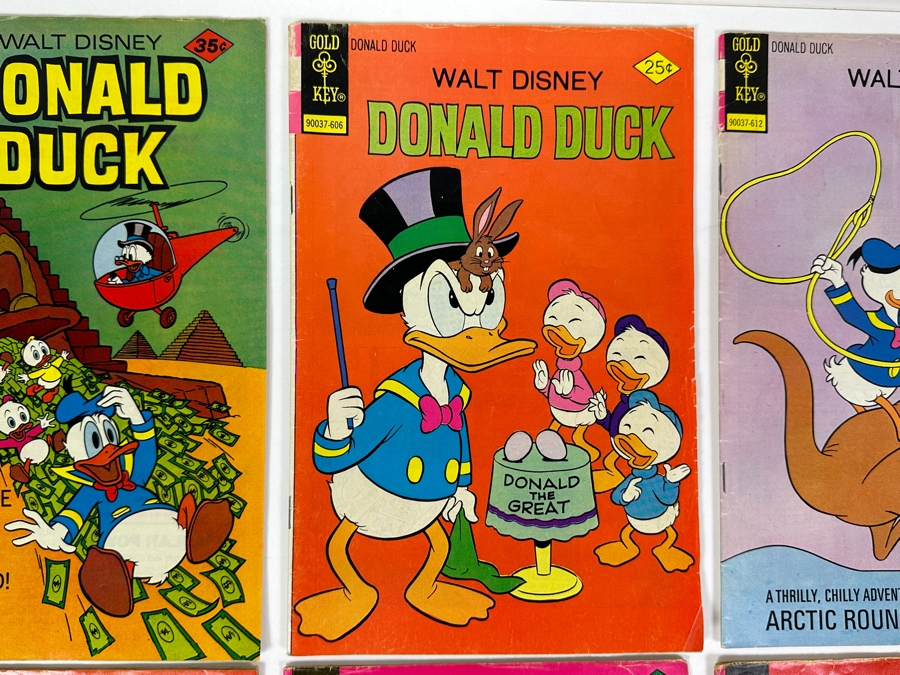 (6) Gold Key Walt Disney Donald Duck Comic Books [Photo 3]