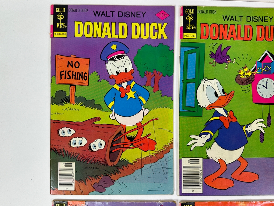 (6) Gold Key Walt Disney Donald Duck Comic Books [Photo 2]