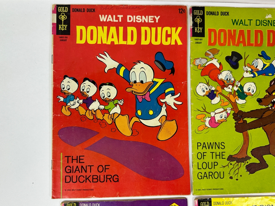 (6) Gold Key Walt Disney Donald Duck Comic Books [Photo 2]