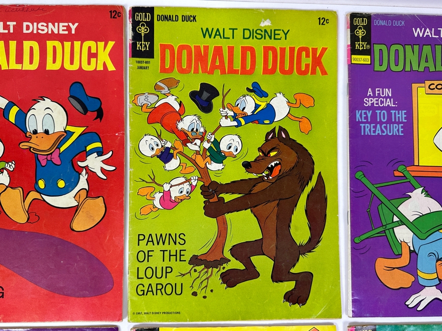 (6) Gold Key Walt Disney Donald Duck Comic Books [Photo 3]
