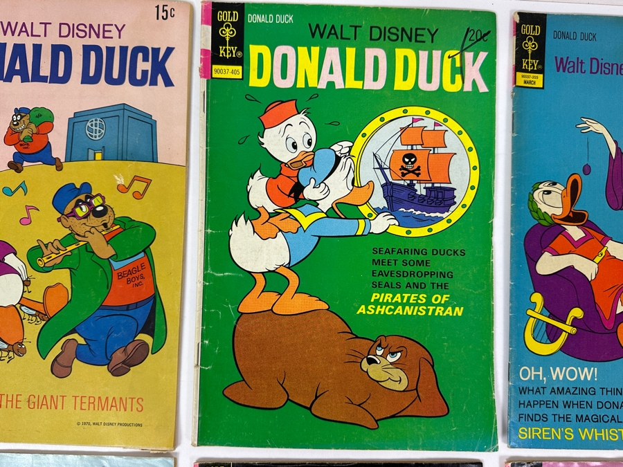 (6) Gold Key Walt Disney Donald Duck Comic Books [Photo 3]
