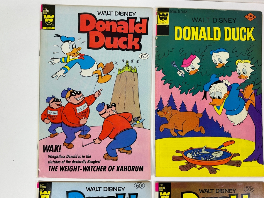(6) Whitman Walt Disney Donald Duck Comic Books [Photo 2]