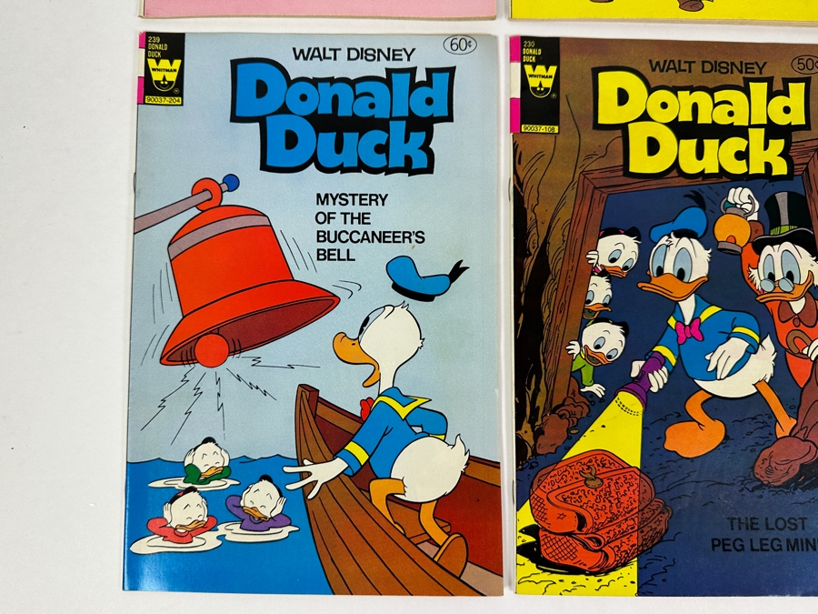 (6) Whitman Walt Disney Donald Duck Comic Books [Photo 5]