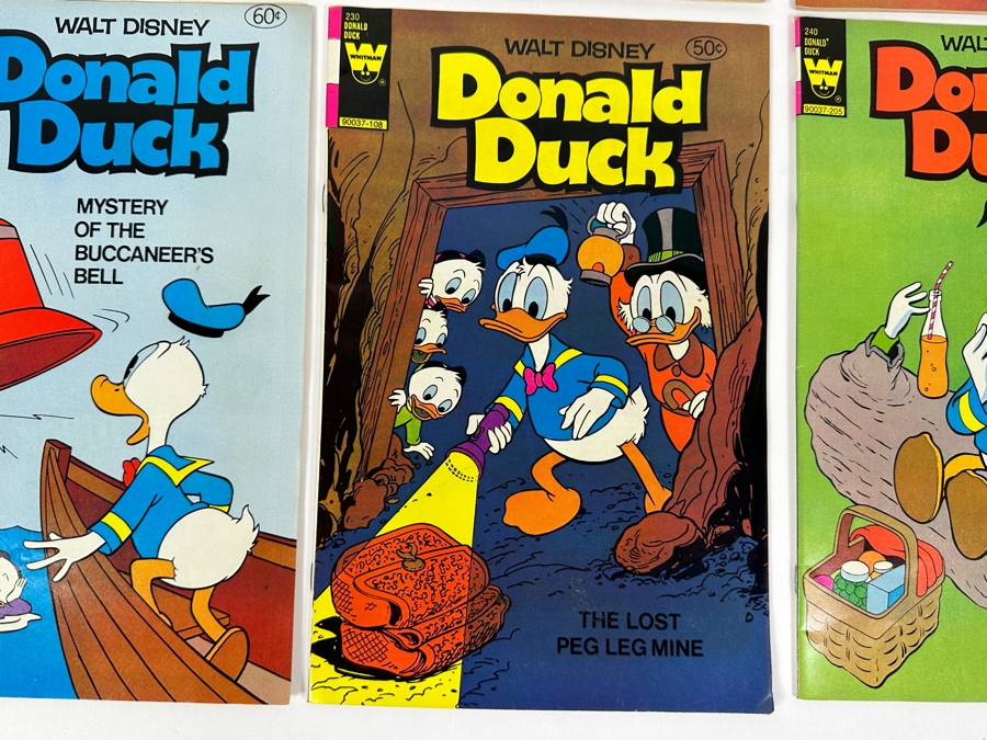 (6) Whitman Walt Disney Donald Duck Comic Books [Photo 6]