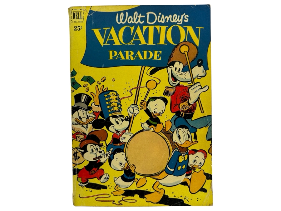 Vintage 1951 Dell Comics Walt Disney's Vacation Parade No. 2 Comic Book