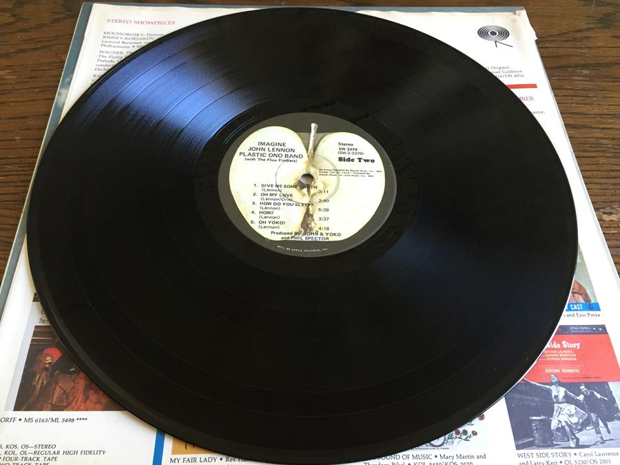 John Lennon, Plastic Ono Band With Flux Fiddlers, The ‎- Imagine - Apple Records ‎- SW 3379 [Photo 5]