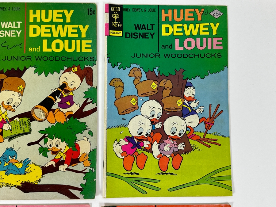 (6) Gold Key Comics / Whitman Walt Disney Huey, Dewey And Louie Junior Woodchucks Comic Books [Photo 4]
