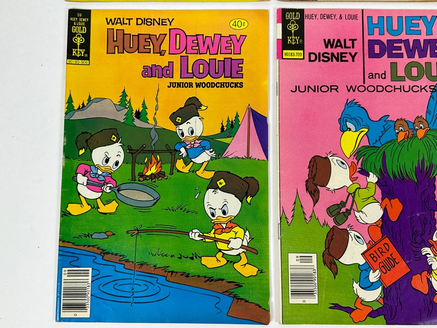 (6) Gold Key Comics / Whitman Walt Disney Huey, Dewey And Louie Junior Woodchucks Comic Books [Photo 5]