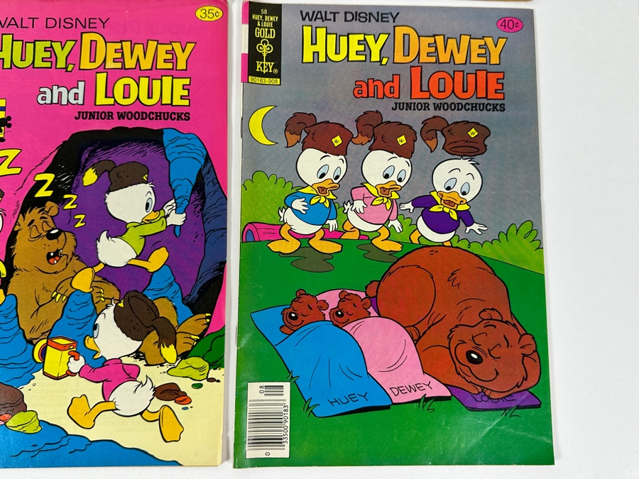 (6) Gold Key Comics Walt Disney Huey, Dewey And Louie Junior Woodchucks Comic Books [Photo 7]