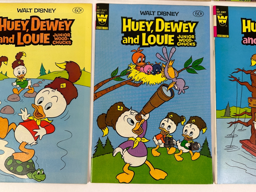 (6) Whitman Walt Disney Huey, Dewey And Louie Junior Woodchucks Comic Books	 [Photo 6]