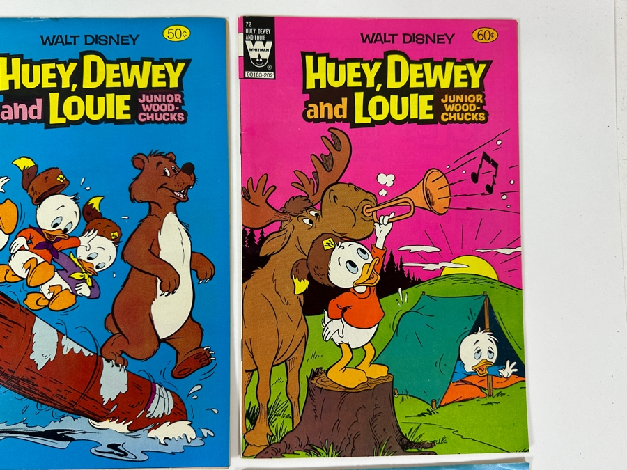 (6) Whitman Walt Disney Huey, Dewey And Louie Junior Woodchucks Comic Books	 [Photo 4]
