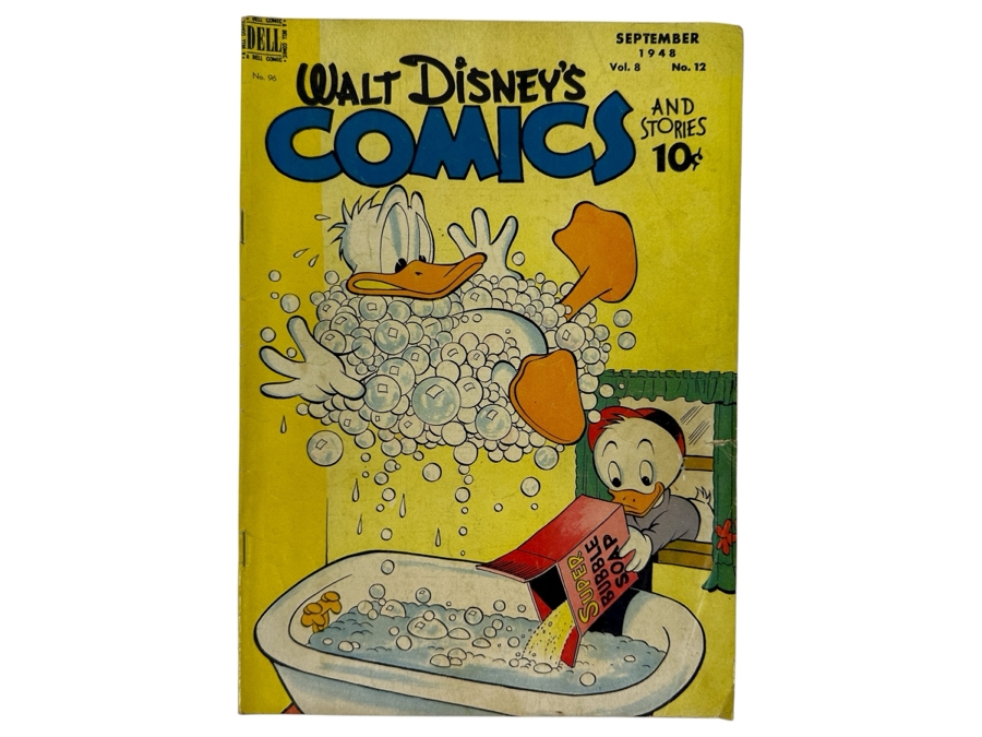 Vintage 1948 Dell Comics Walt Disney's Comics And Stories No. 96 Comic Book