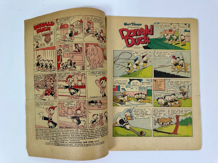 Vintage 1948 Dell Comics Walt Disney's Comics And Stories No. 96 Comic Book [Photo 5]