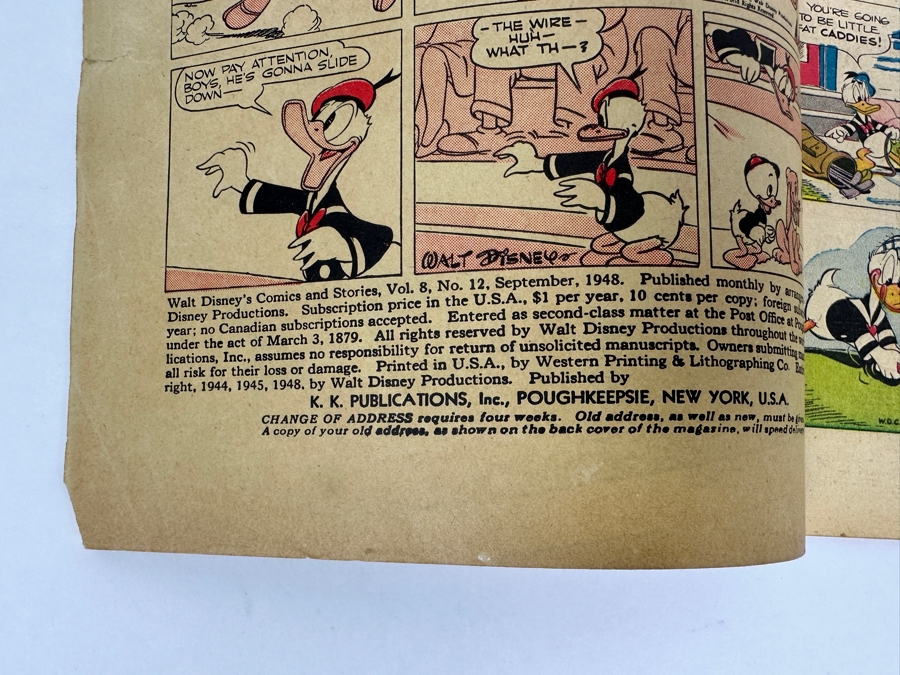 Vintage 1948 Dell Comics Walt Disney's Comics And Stories No. 96 Comic Book [Photo 6]
