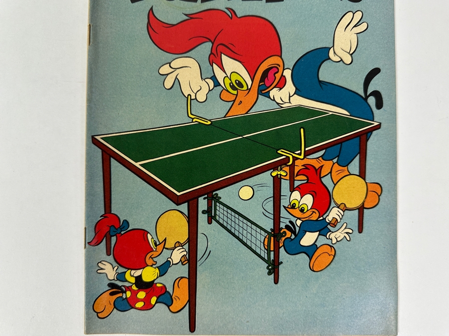 Vintage 1955 Dell Comics Walter Lantz New Funnies No. 222 Comic Book Woody Woodpecker [Photo 2]