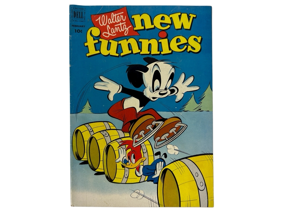 Vintage 1952 Dell Comics Walter Lantz New Funnies No. 180 Comic Book Woody Woodpecker