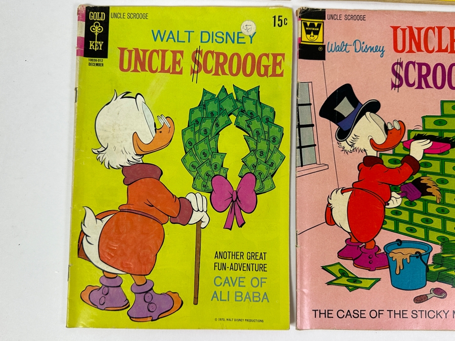 (6) Gold Key Comics / Whitman Walt Disney Uncle Scrooge Comic Books [Photo 5]