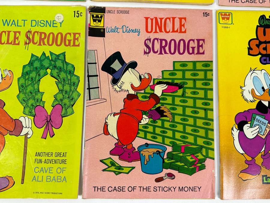 (6) Gold Key Comics / Whitman Walt Disney Uncle Scrooge Comic Books [Photo 6]