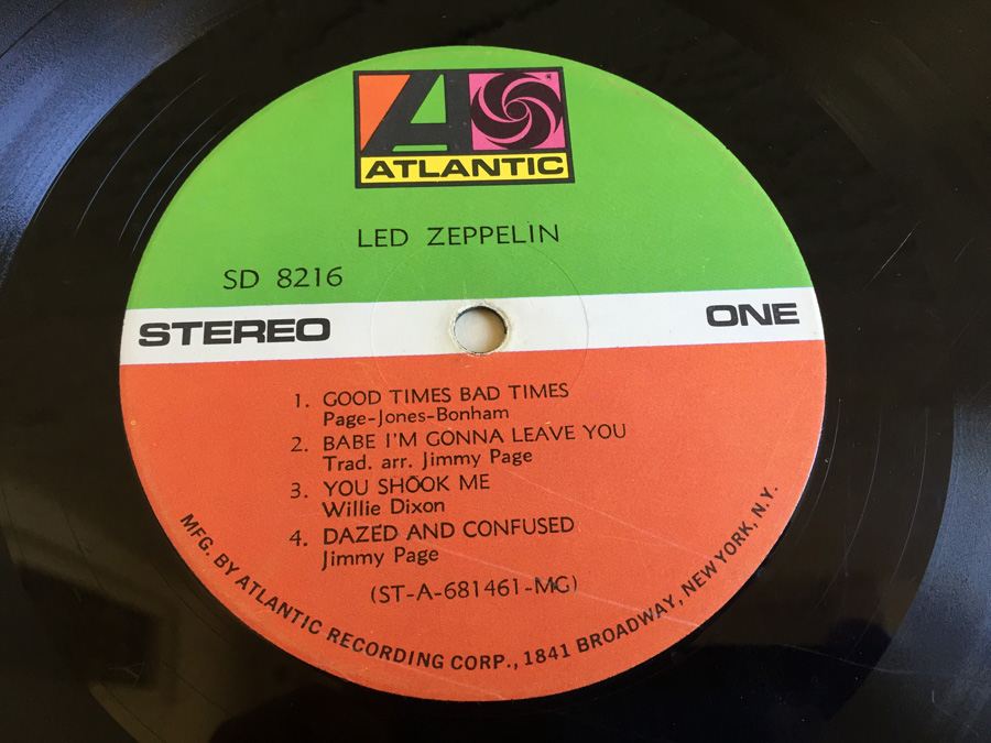 Led Zeppelin ‎- Led Zeppelin - Atlantic ‎- SD 8216 [Photo 4]