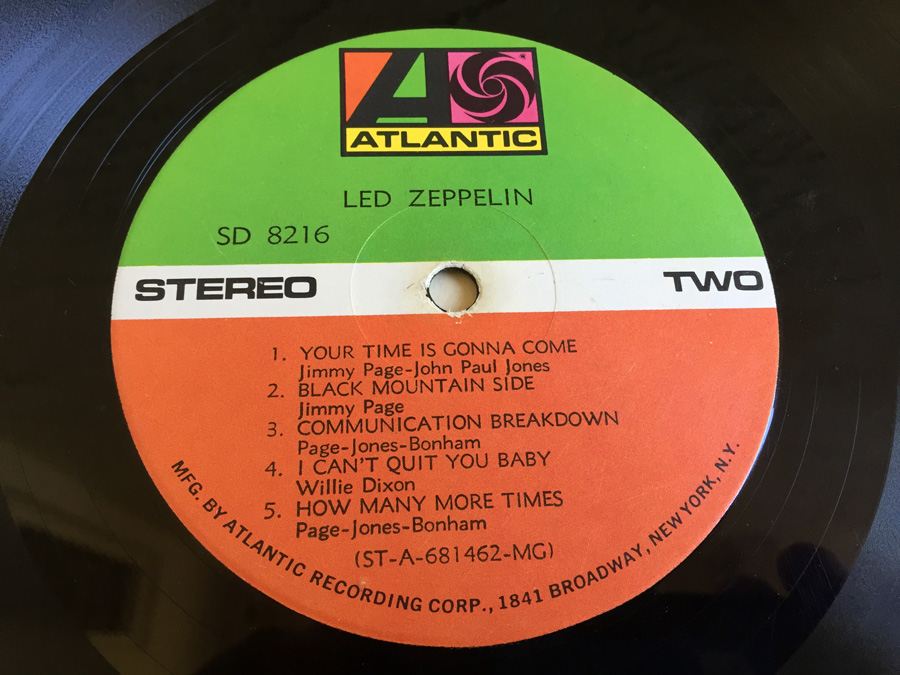 Led Zeppelin ‎- Led Zeppelin - Atlantic ‎- SD 8216 [Photo 6]