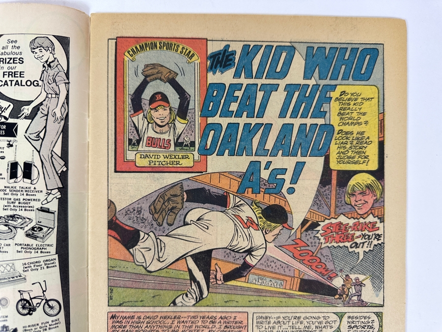 Vintage 1973 DC Comics Champion Sports No. 1 Comic Books [Photo 7]