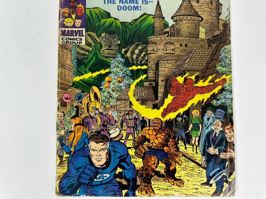 Vintage 1968 Marvel Comics Fantastic Four No. 84 Comic Book [Photo 3]