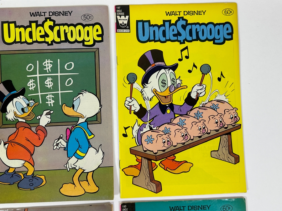 (6) Whitman Walt Disney Uncle Scrooge Comic Books [Photo 4]