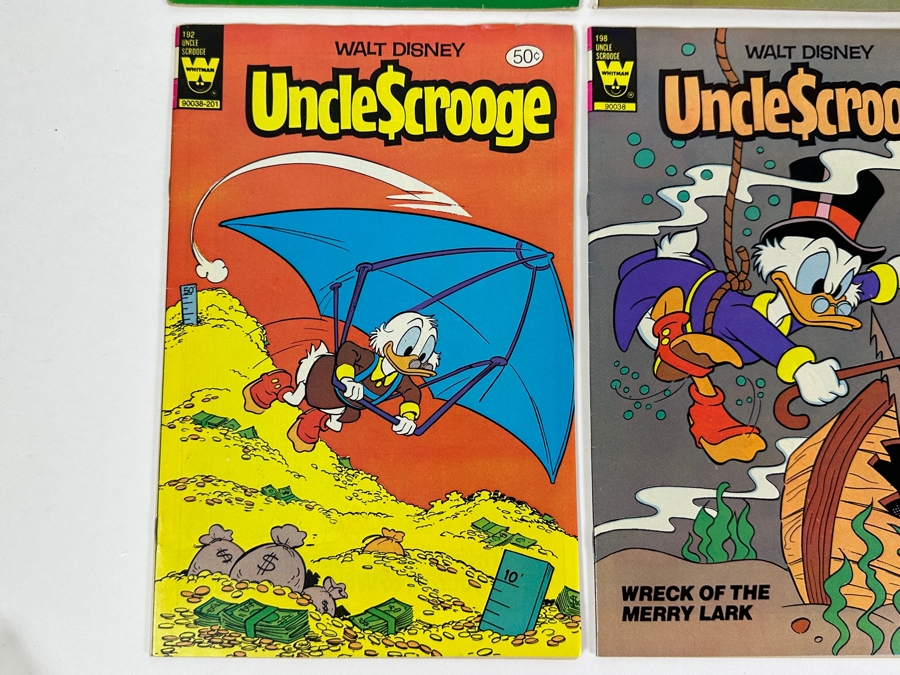 (6) Whitman Walt Disney Uncle Scrooge Comic Books [Photo 5]