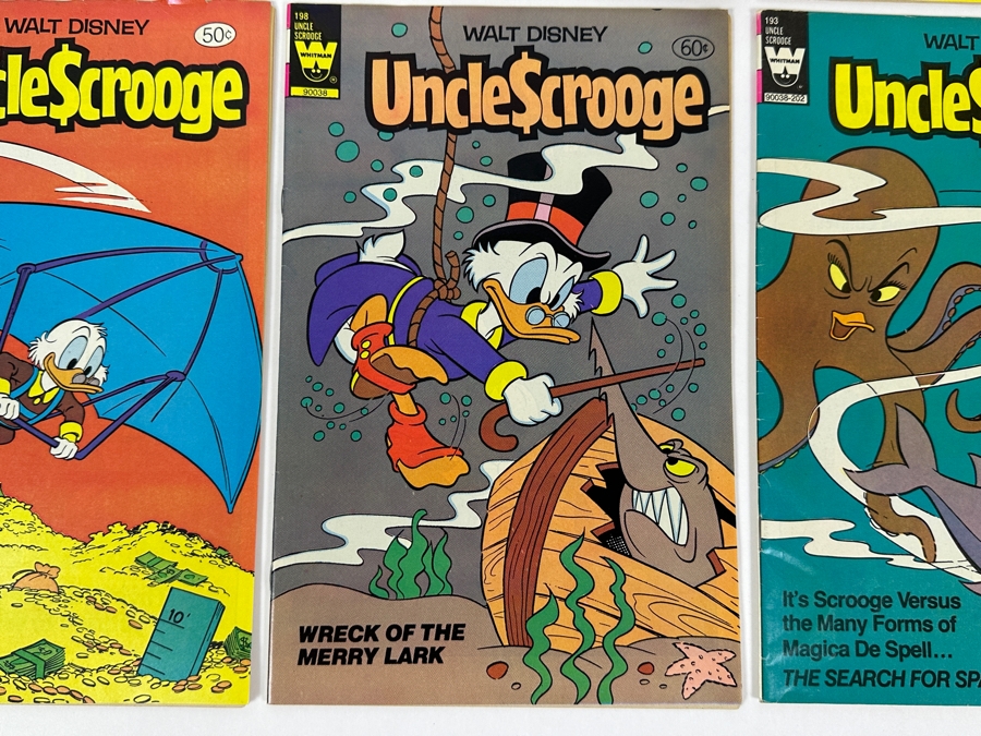 (6) Whitman Walt Disney Uncle Scrooge Comic Books [Photo 6]